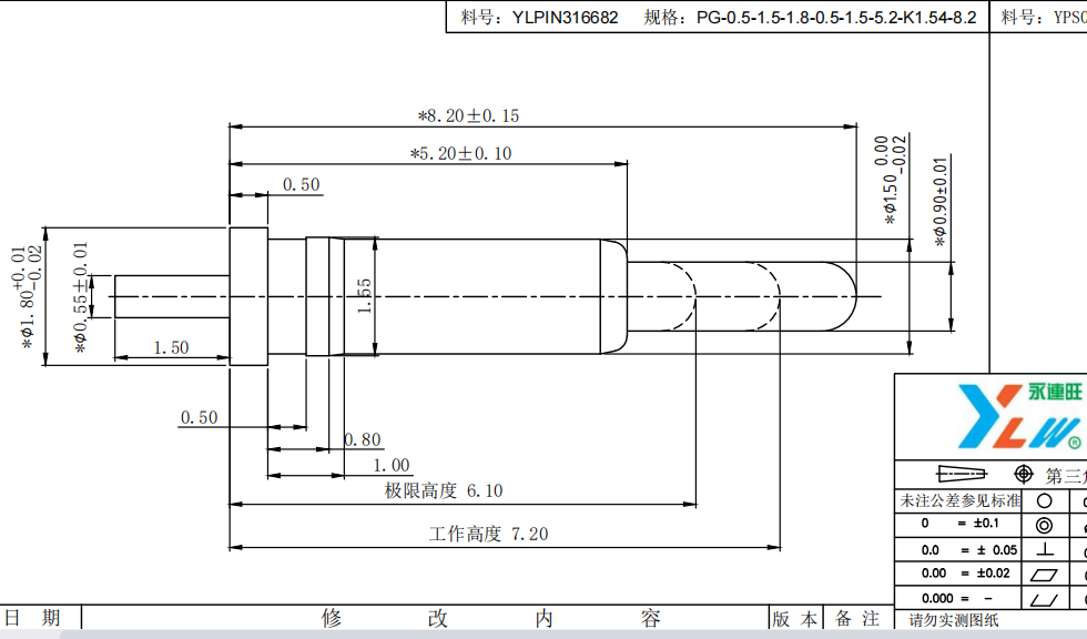 8mm插板彈簧針插圖